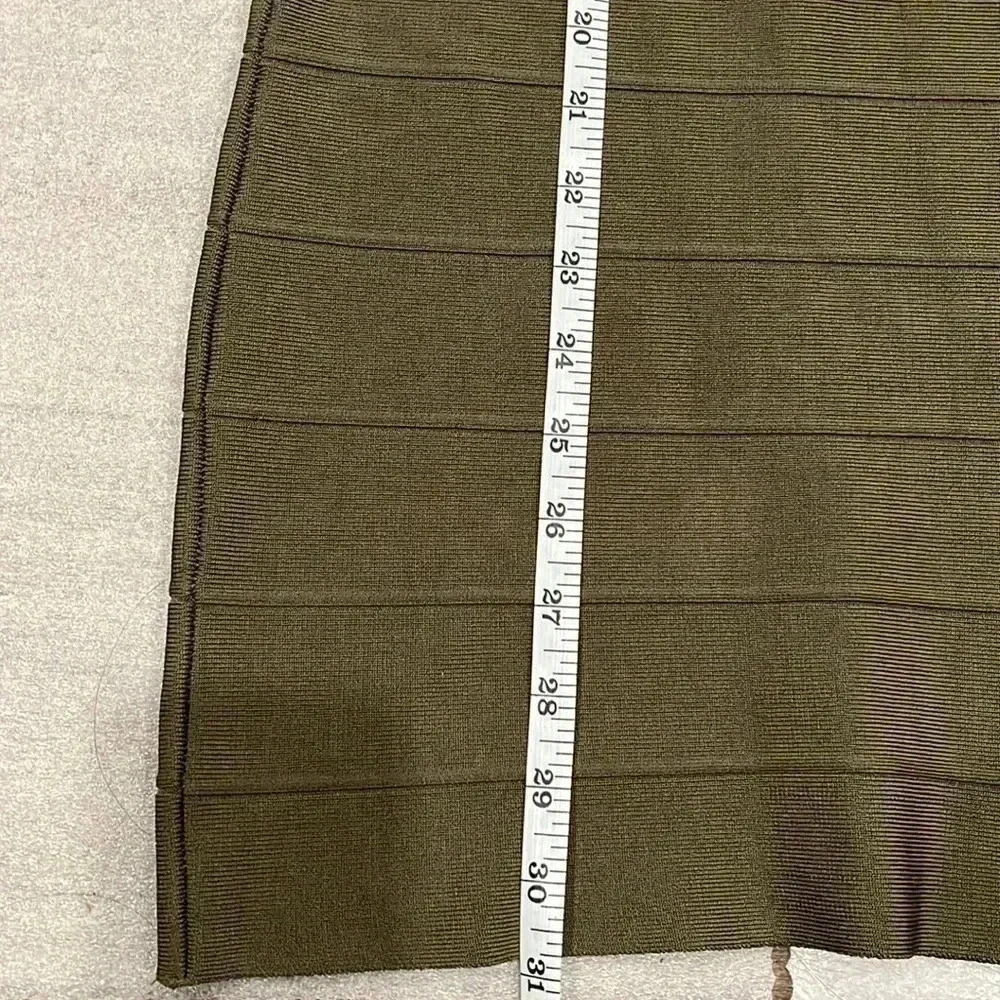 [XS]Bebe  Double V Bandage Dress NWOT - Picture 6 of 11